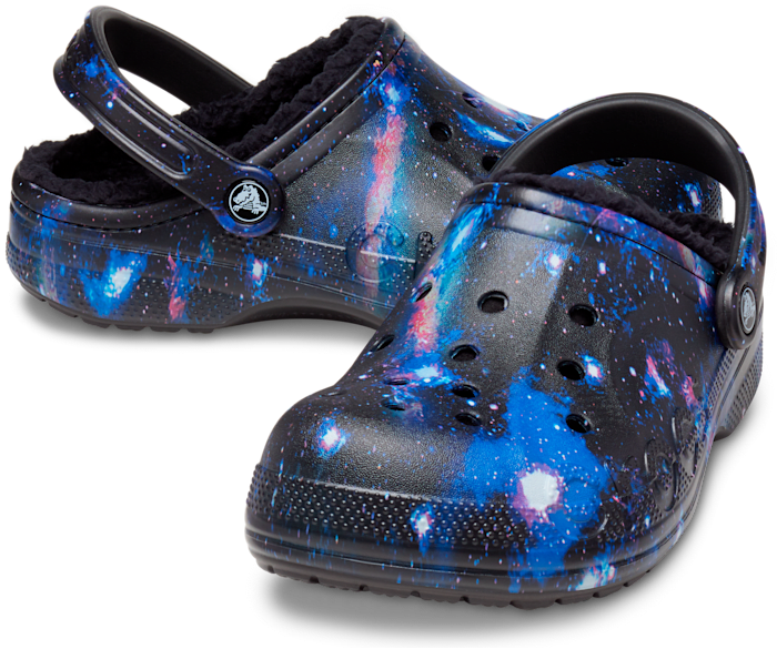 baya printed lined clog leopard