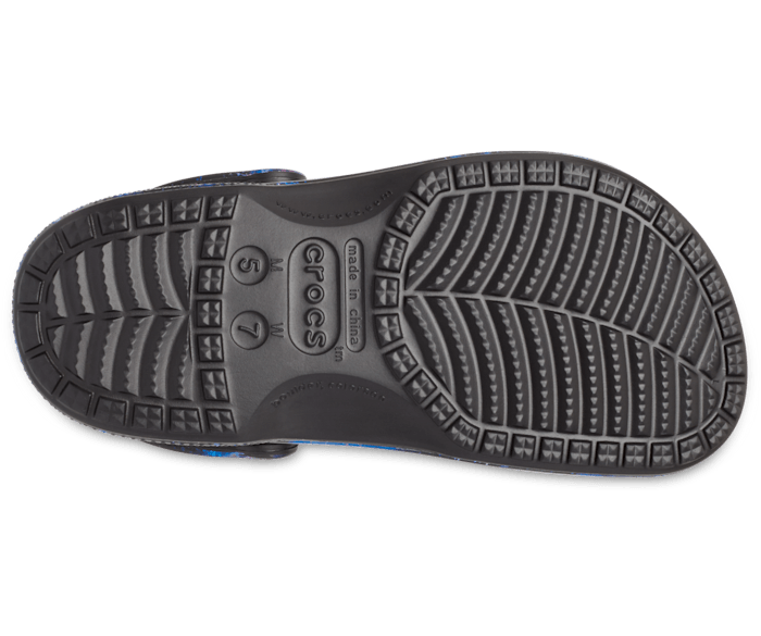 baya printed lined clog leopard