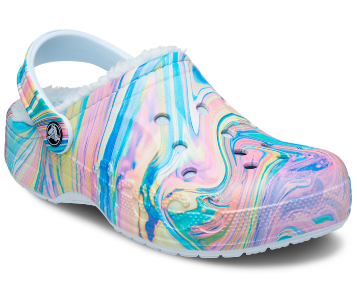 Baya printed lined clog clearance