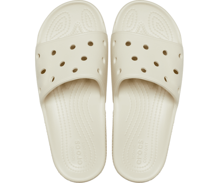 CROC CHARMS DESIGNER CROCS NEW IDEA CROC SLIDES YELLOW CROCS