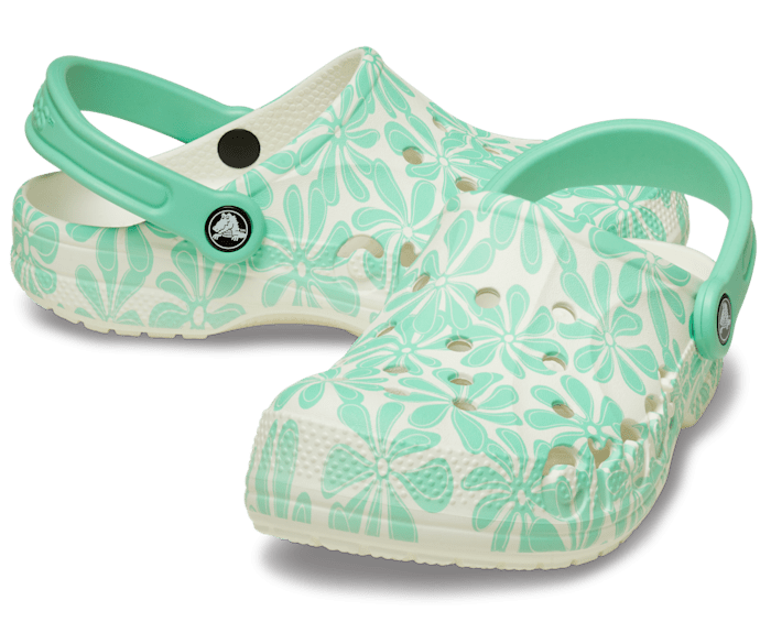 Pistachio Baya Seasonal Printed Clog - Pair - Crocs