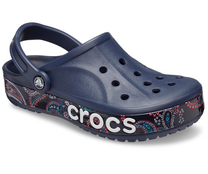 Bandana print crocs Clearance