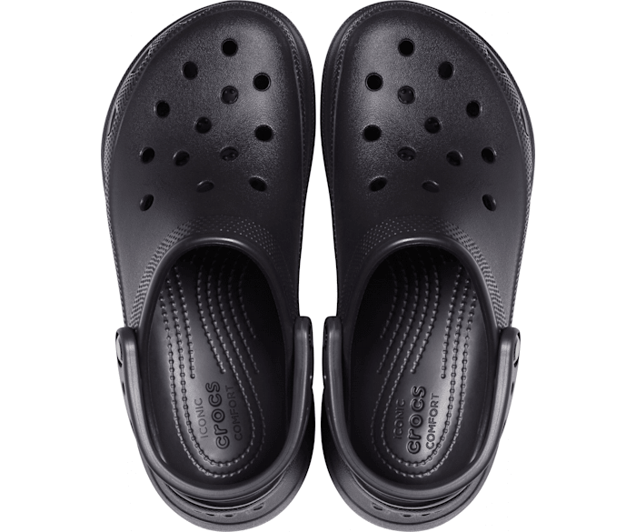 bae platform crocs black