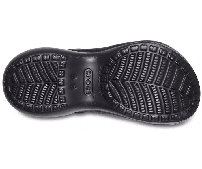 bae platform crocs black