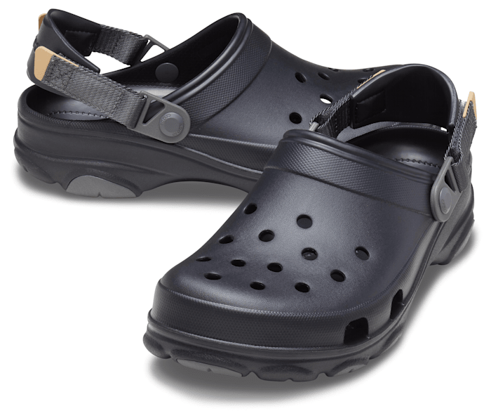 strap Replacement Heel for crocs Black (Black 9 1/2 inches)