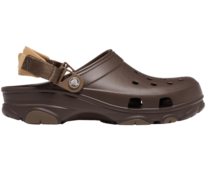 brown crocs womens