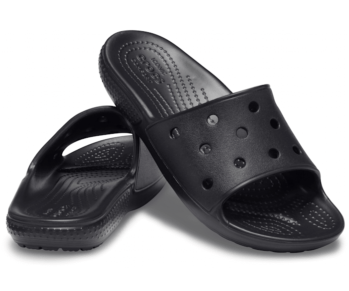 Crocs Kids Classic Slide Sandal Slip on Water Shoes for Toddlers 