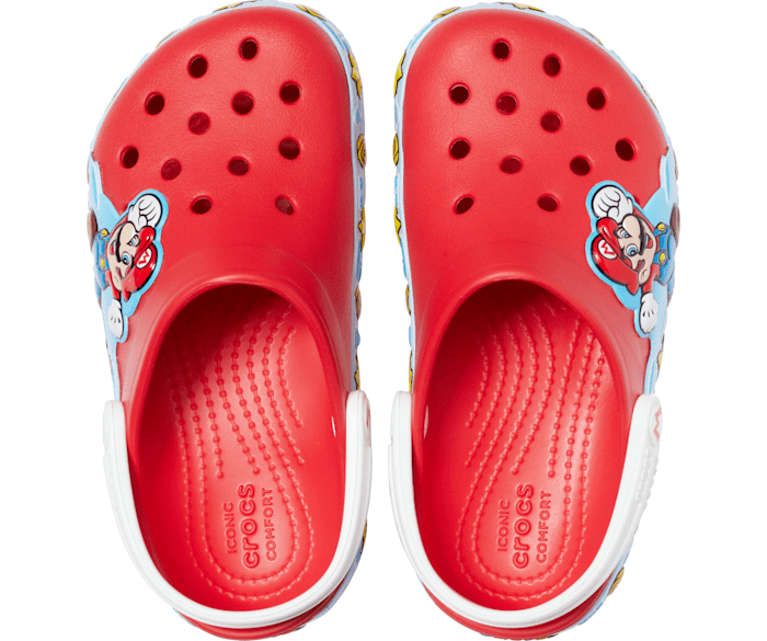 Super mario crocs size 11 clearance