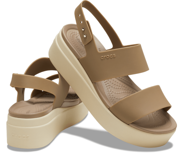crocs brooklyn wedge size 8