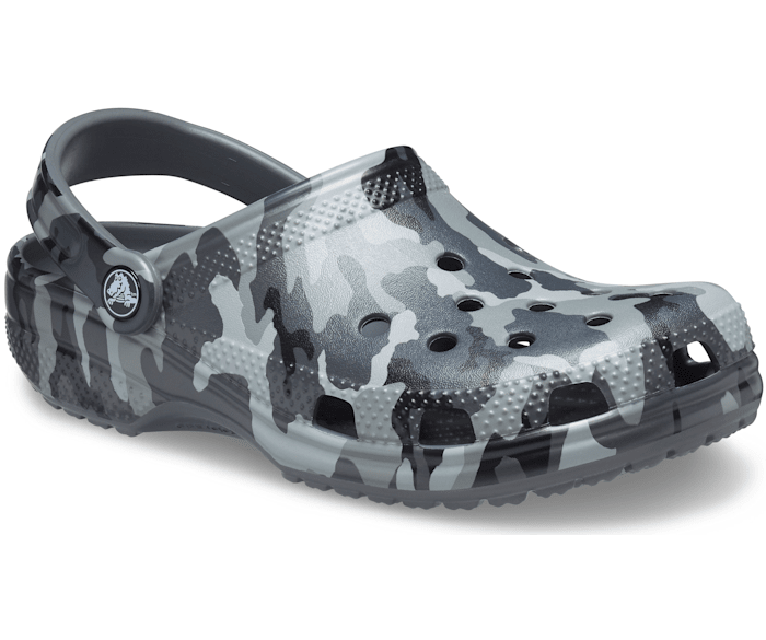 womens camo croc sneakers