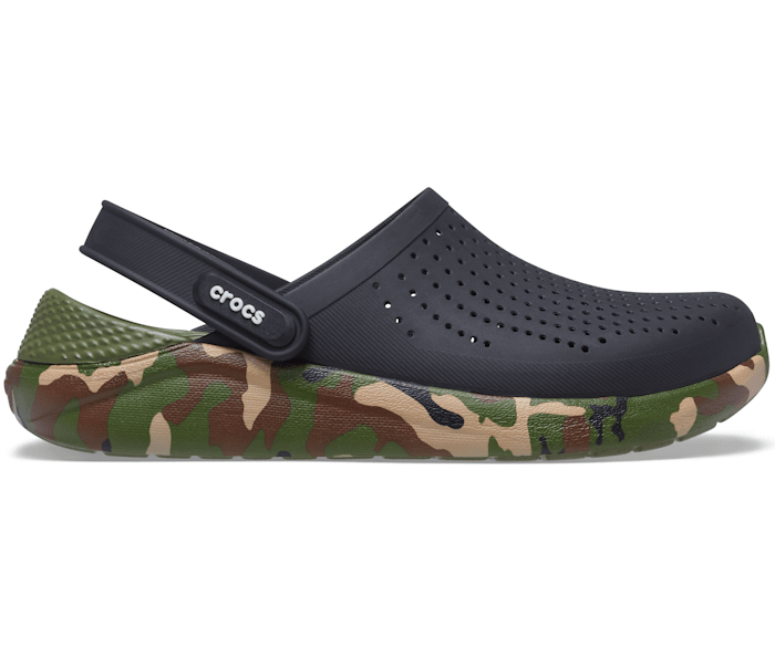 Camo literide crocs Clearance