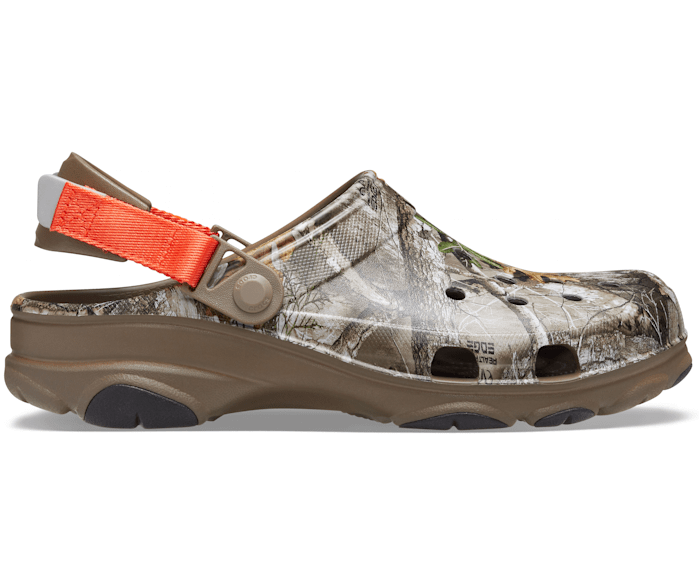 Crocs Classic All-Terrain Camo Clog Black/Multi, Mens 4.0/Womens 6.0