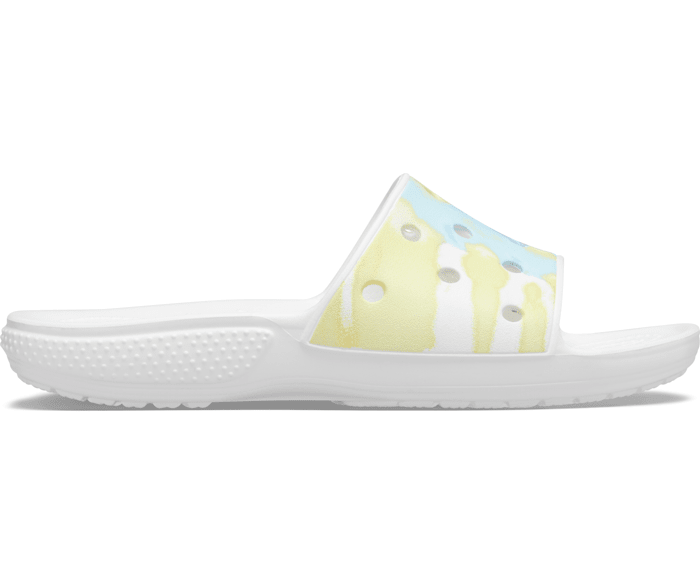 Sandales tie & dye Crocs™ pour homme en coloris Blanc claquettes et tongs Sandales Homme Sandales claquettes et tongs Crocs™ 