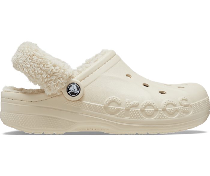 Crocs Unisex-Adult Baya Lined Fuzz Strap Clogs