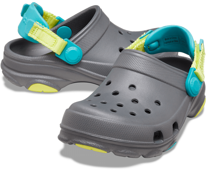 Crocs Kids Toddler Classic All-Terrain Clogs Slate Grey C8