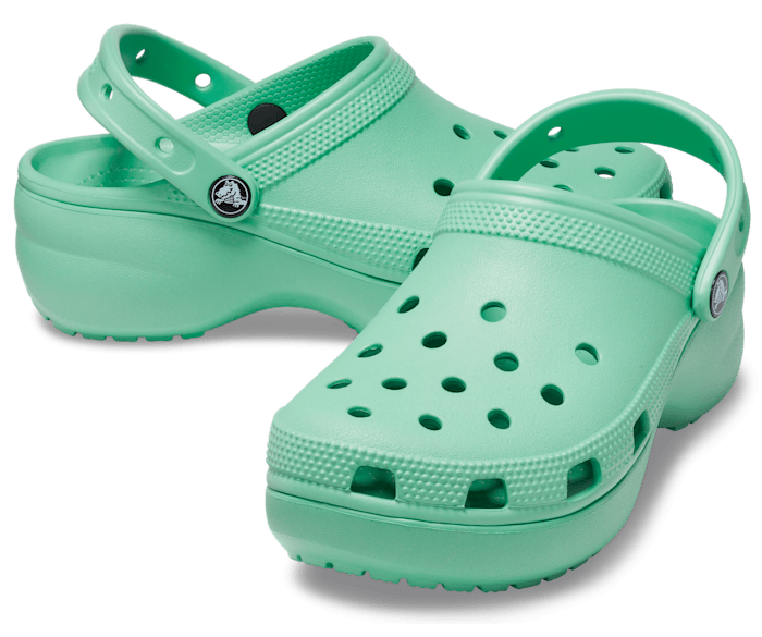 Jade Stone Women's Classic Platform Clog - Pair - Crocs