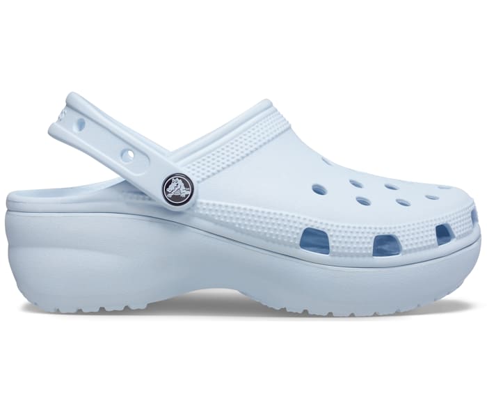 Mineral Blue Women's Classic Platform Clog - Side - Crocs