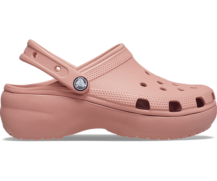crocs platform pink