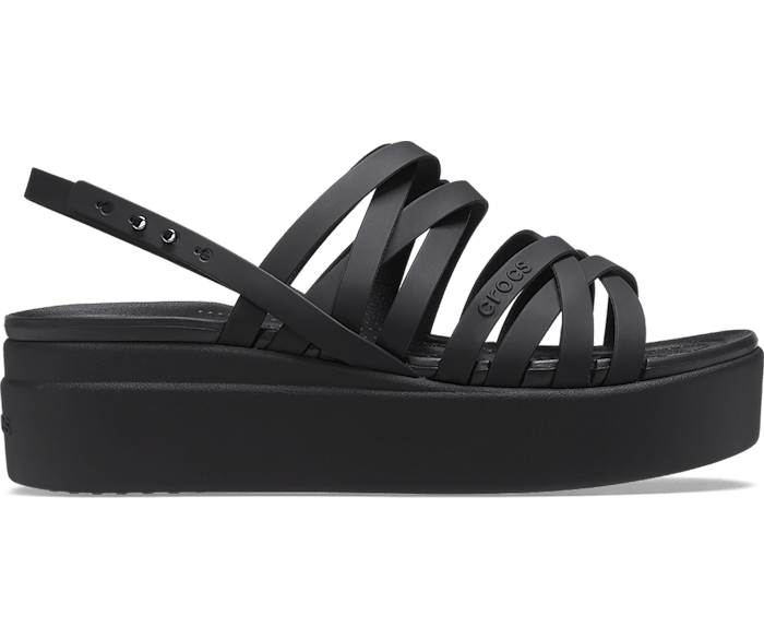 Women's Crocs Brooklyn Strappy Low Wedge - Crocs