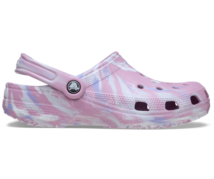 Hydrangea / Multi Classic Marbled Clog - Side - Crocs