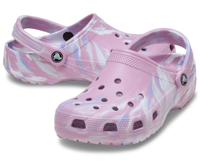 Hydrangea / Multi Classic Marbled Clog - Pair - Crocs