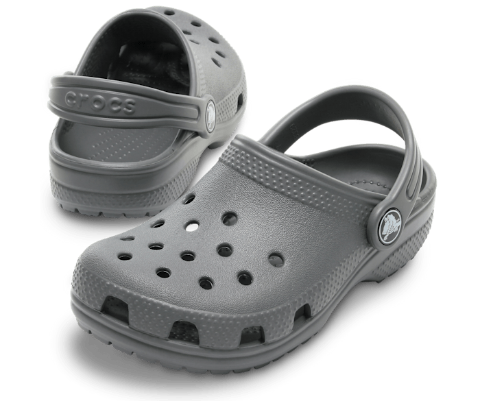 Slate Grey Toddler Classic Clog - Pair - Crocs