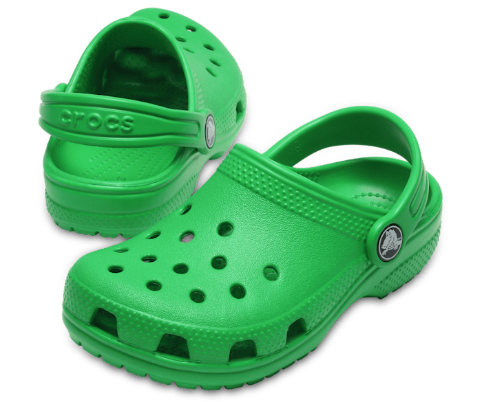 Grass Green Toddler Classic Clog - Pair - Crocs