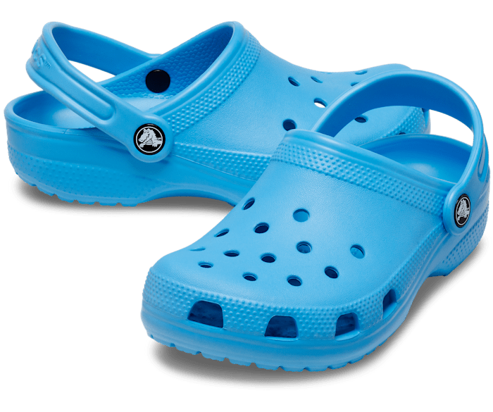 Teal blue crocs clearance