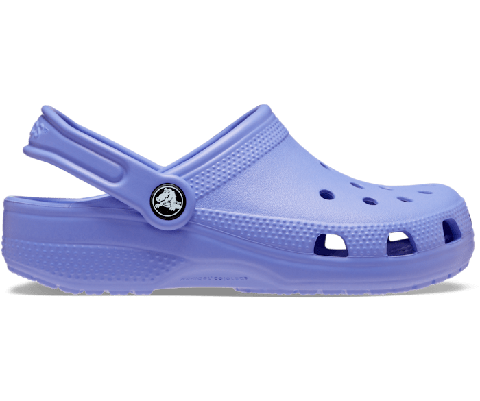 Digital Violet Toddler Classic Clog - Side - Crocs