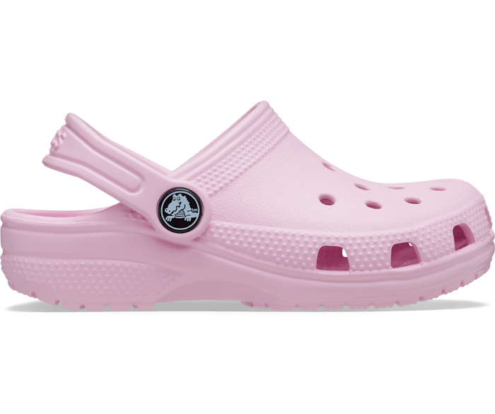 Ballerina Pink Toddler Classic Clog - Side - Crocs