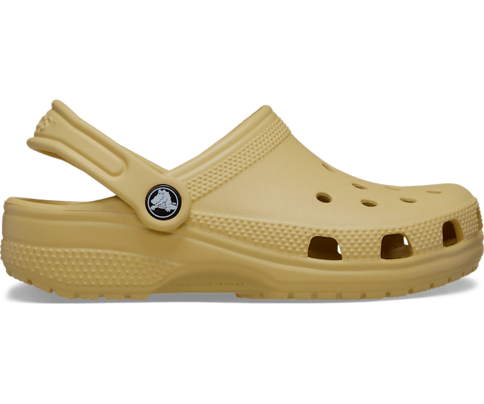 Wheat Kids' Classic Clog - Side - Crocs