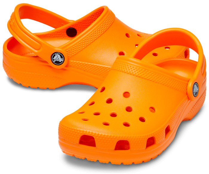 Orange Zing Kids' Classic Clog - Pair - Crocs