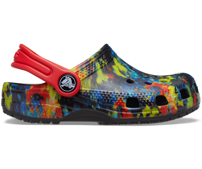 tie dye work crocs