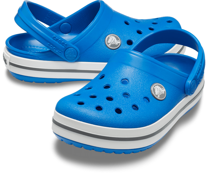 Bright Cobalt / Charcoal Toddler Crocband™ Clog - Pair - Crocs