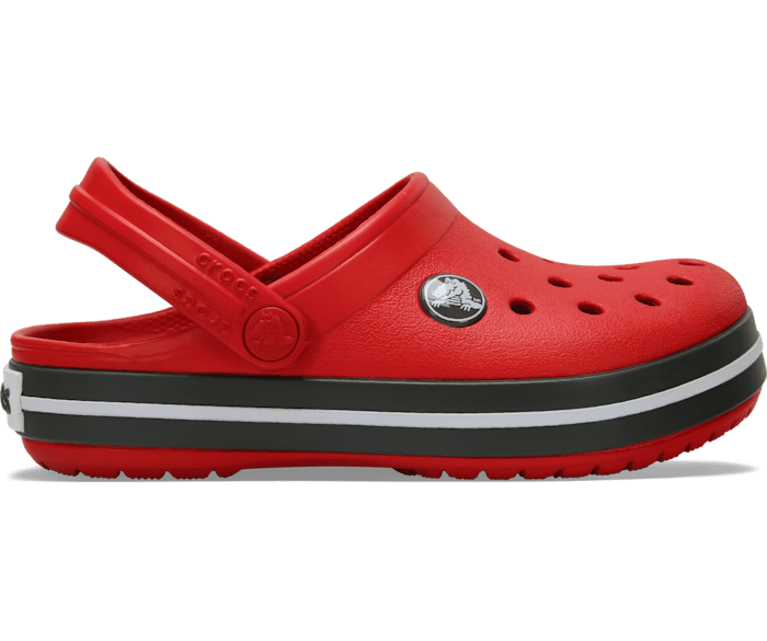 Pepper / Graphite Toddler Crocband™ Clog - Side - Crocs