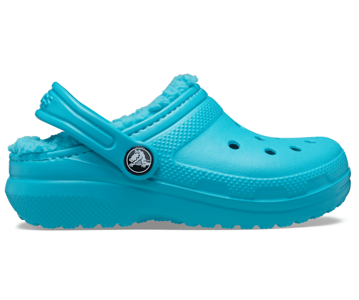 Digital Aqua Kids' Classic Lined Clog - Side - Crocs