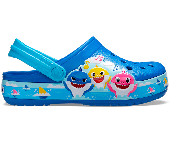 hun boycot Ontspannend Toddler Crocs Fun Lab Baby Shark Band Clog - Crocs