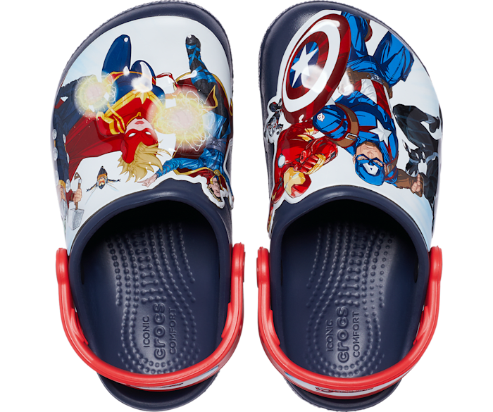 Avengers Toddler Crocs Crocs - Fun Lab Clog Patch