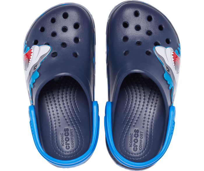 Kids shark crocs