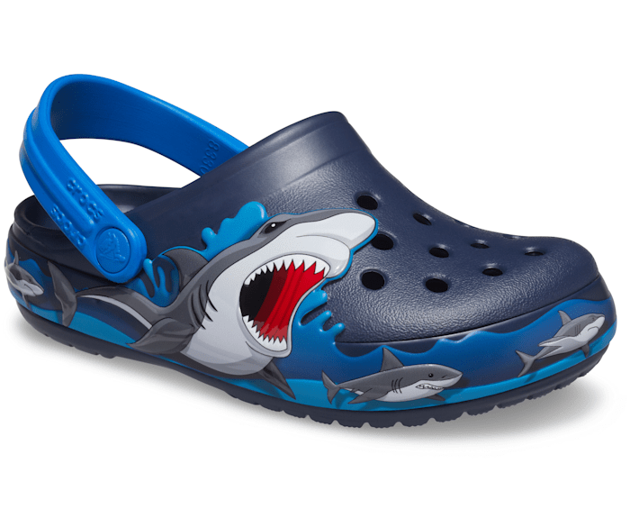 Kids shark crocs