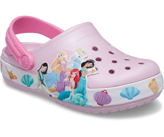 クロックス公式 ファン ラブ ディズニープリンセス ライツ クロッグ キッズ サンダル 子供用