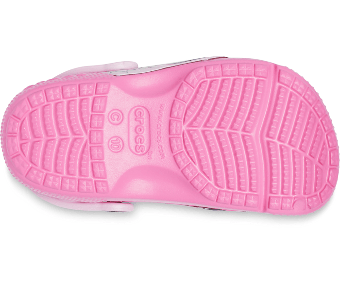 Pink Lemonade Crocs Baby Kids Disney Princess Clog|Water Shoe for Toddlers|Girls Slip On Sandal C10 M US 