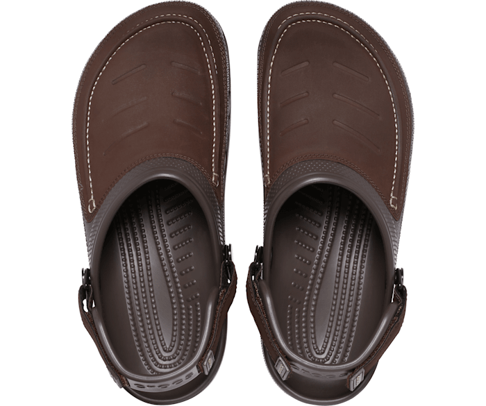 Mens leather crocs uk Clearance