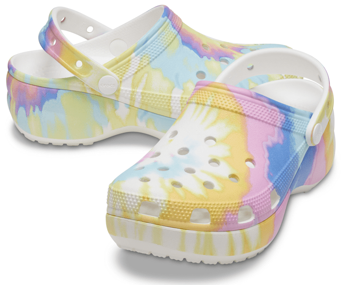Crocs sale tie dye