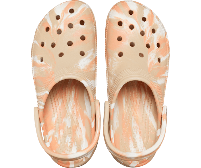 Sabot Femme Crocs Classic Platform Marbled Clogw 