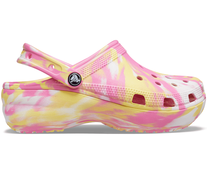 Women S Classic Platform Marbled Clog Crocs