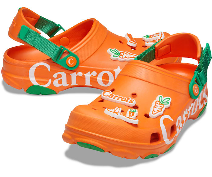 Carrot crocs for sale clearance