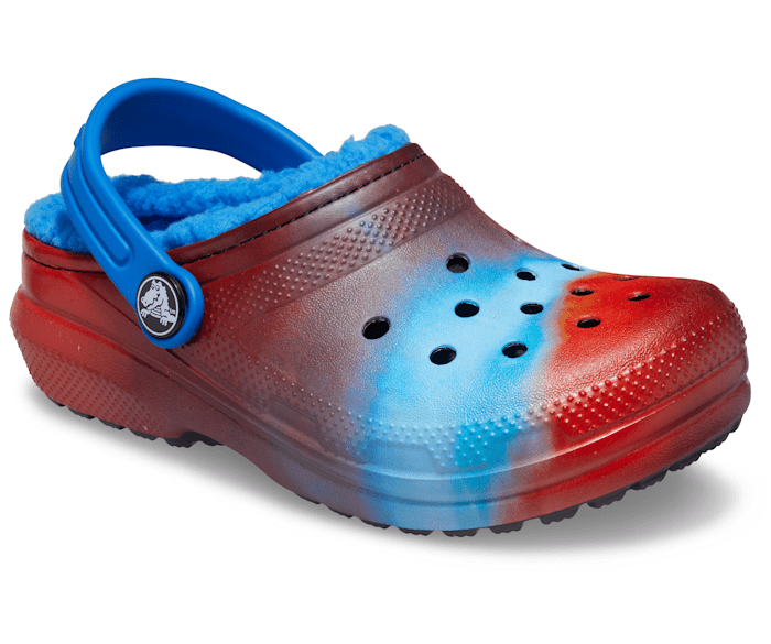 K Clogs Crocs Kids Classic Lined Graphic Clog K Clogs Crocs Kids Classic Lined Graphic Clog