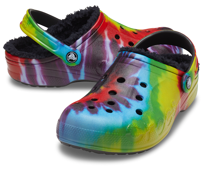 Crocs Unisex-Adult Baya Lined Clog | Fuzzy Slippers