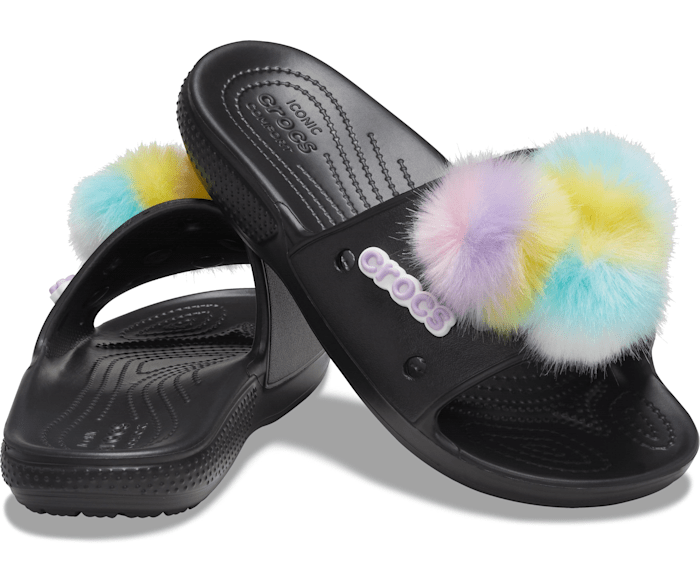Crocs fur slides Outlet